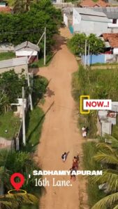 Thillayadi 16th Cross Road Reconstructed After 25 Years